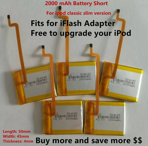 Lot 2000mah battery upgrade - 2000mah,